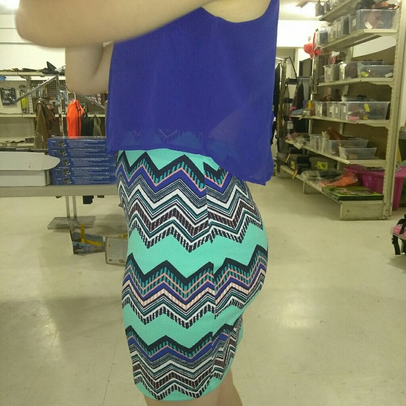 Chevron dress - Picture 2 of 3
