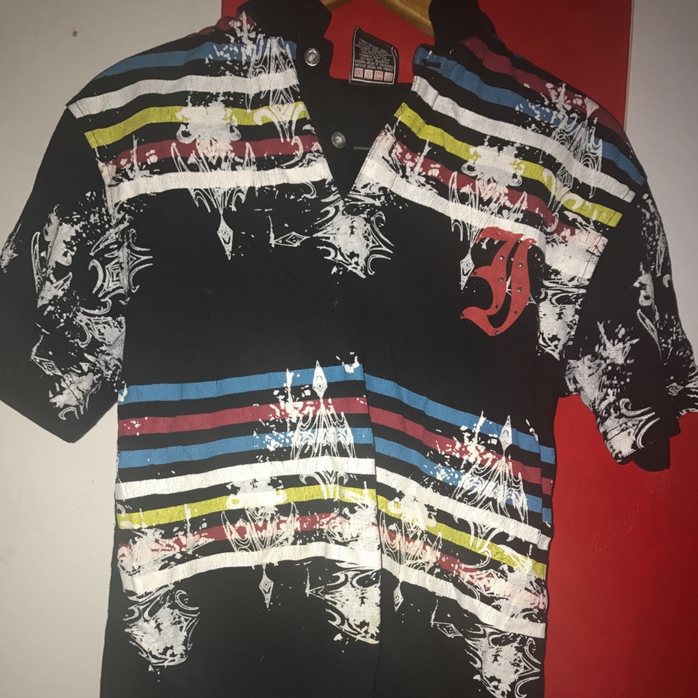 Indigo multicolored polo
