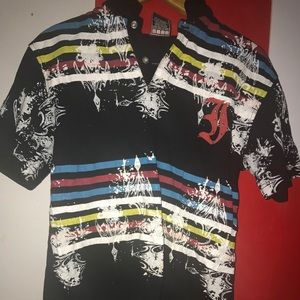 Indigo multicolored polo