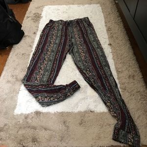 Printed pants