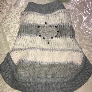 puppy winter sweater