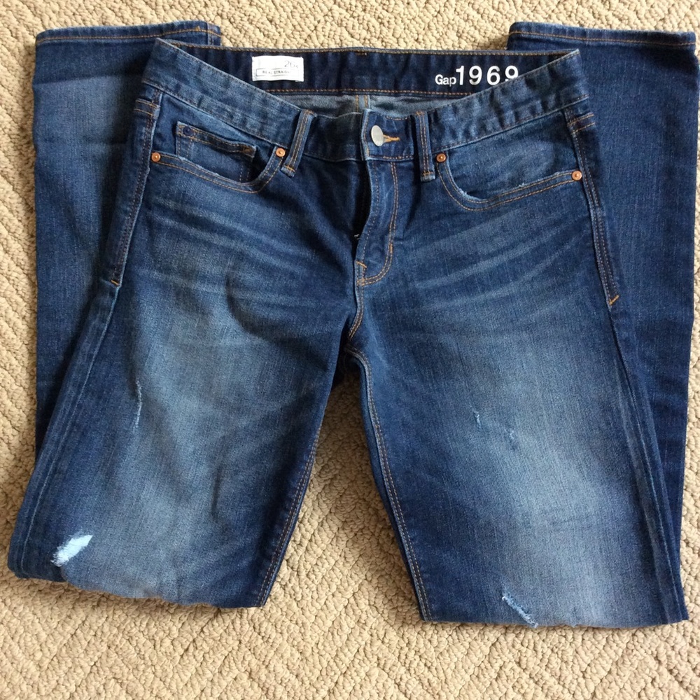 Gap Real Straight Jeans