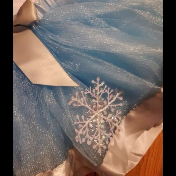 5th Birthday Snowflake Tutu Outfit - Picture 4 of 4