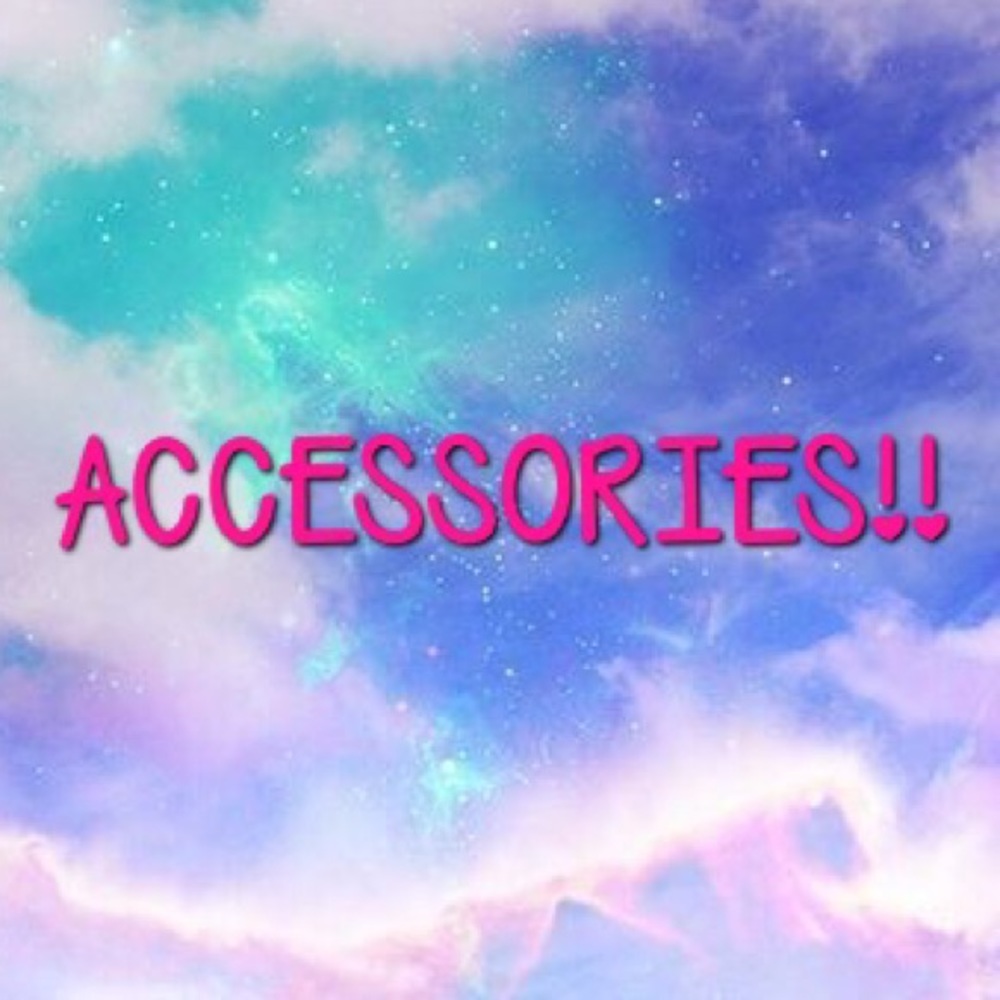 Sun glasses, jewelry, scarfs...