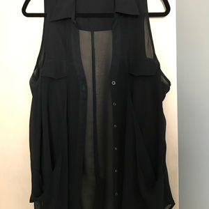 Sleeveless blouse.  Forever 21.