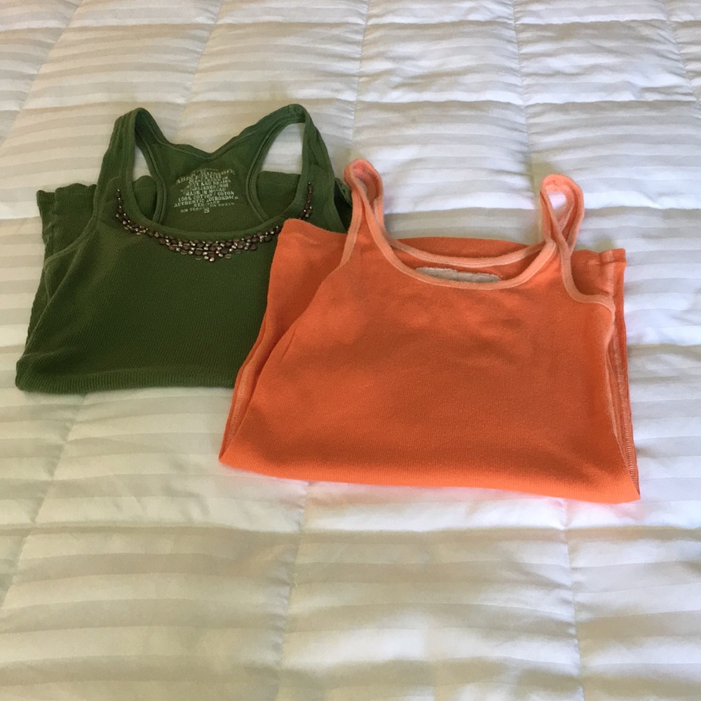 Two Abercrombie Camisoles
