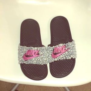 CUSTOM MADE NIKE SLIDES (or any brand)