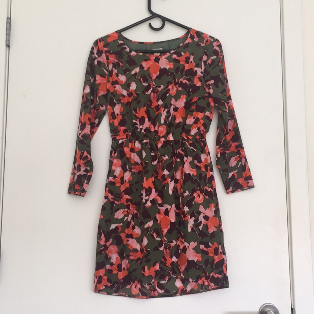 J. Crew Silk Printed Floral Dress - Sz 2P