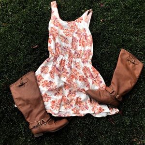 F21 Short Floral Dress
