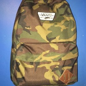 Vans Camo Book bag