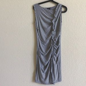 Black stripe Dress - Ann Taylor