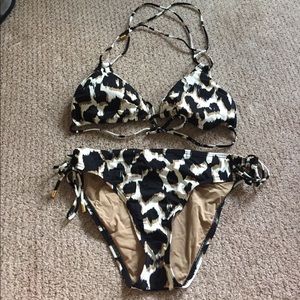 Cheetah printed Bikini Set