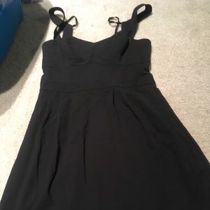 Victoria Secret Black back tie dress