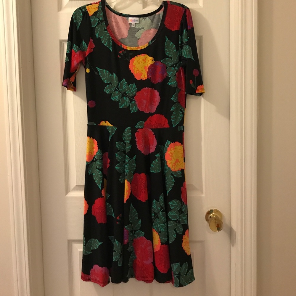 NWOT Lularoe Nicole Floral Dress