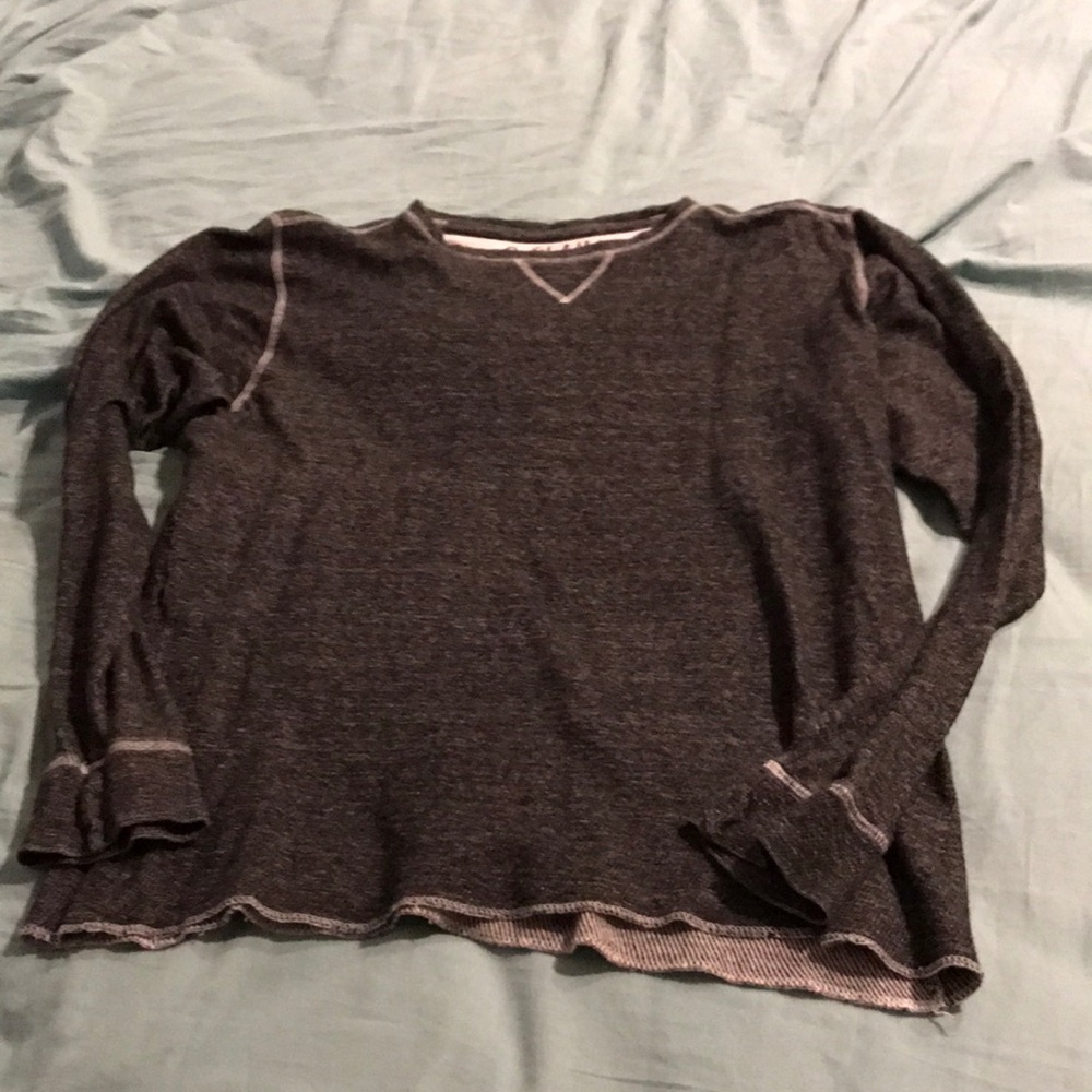 Buckle reclaim long sleeved light sweater