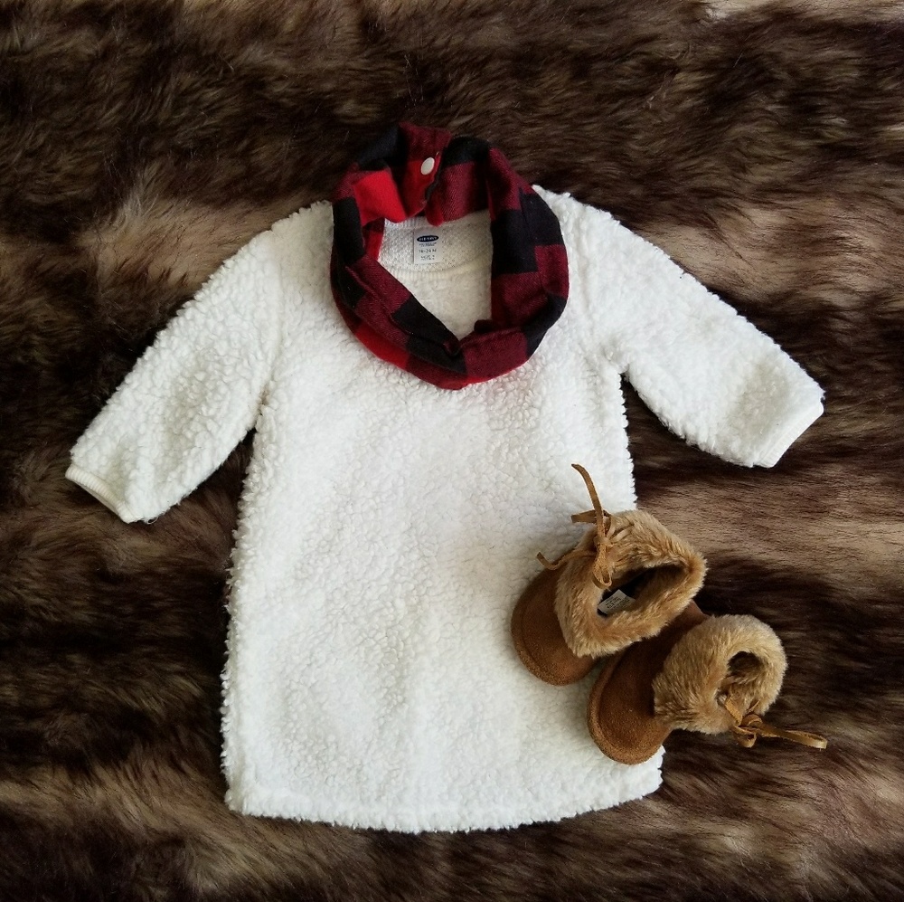 Fleece Sweater Dress🐏