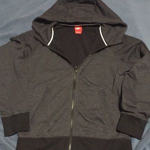 Black and grey Nike jacket