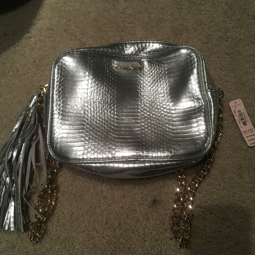 Victoria Secret Silver Purse