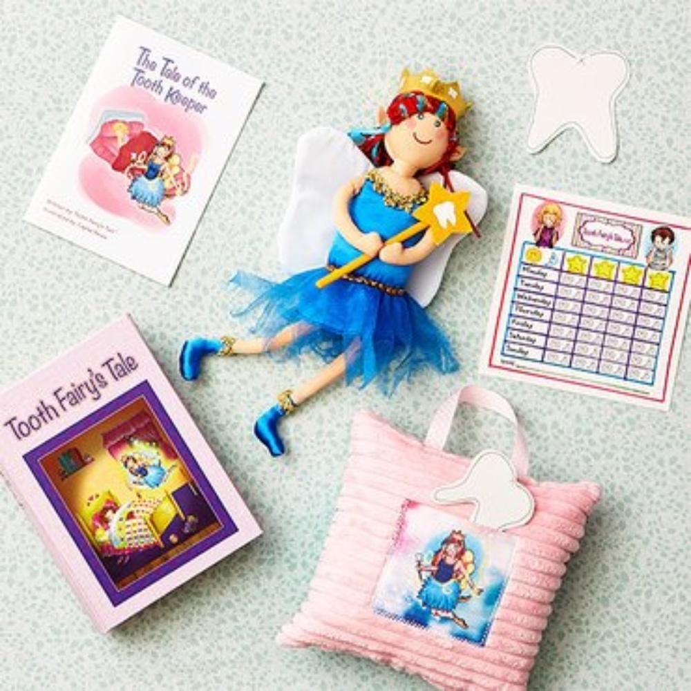 The 5 Piece Tooth Fairy Kit for Girls