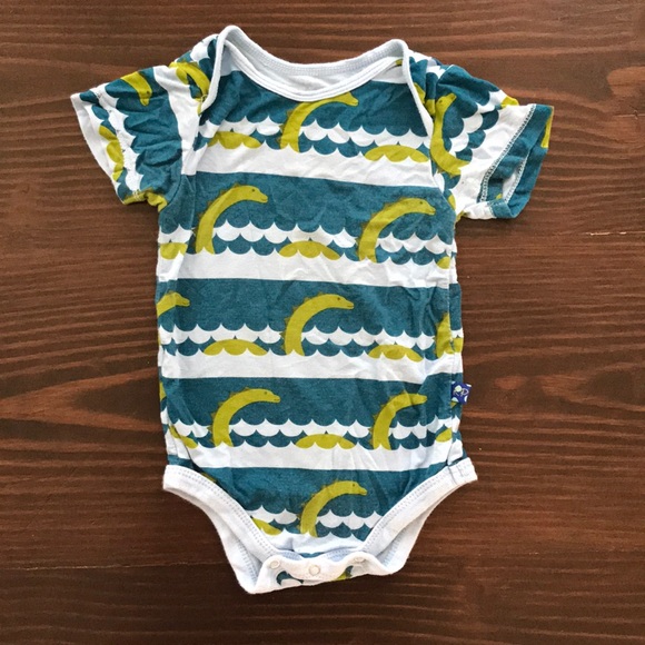 Kickee Pants Other - Baby Sea monster onesie
