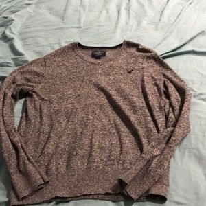 Heather gray American Eagle Sweater