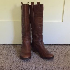 Lucky Brand Leather Riding Boots