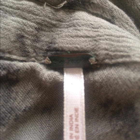 FREE PEOPLE Cloud Wash Camo Button Down - Picture 5 of 5