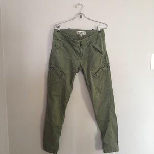 Jolt Green Cargo Pants