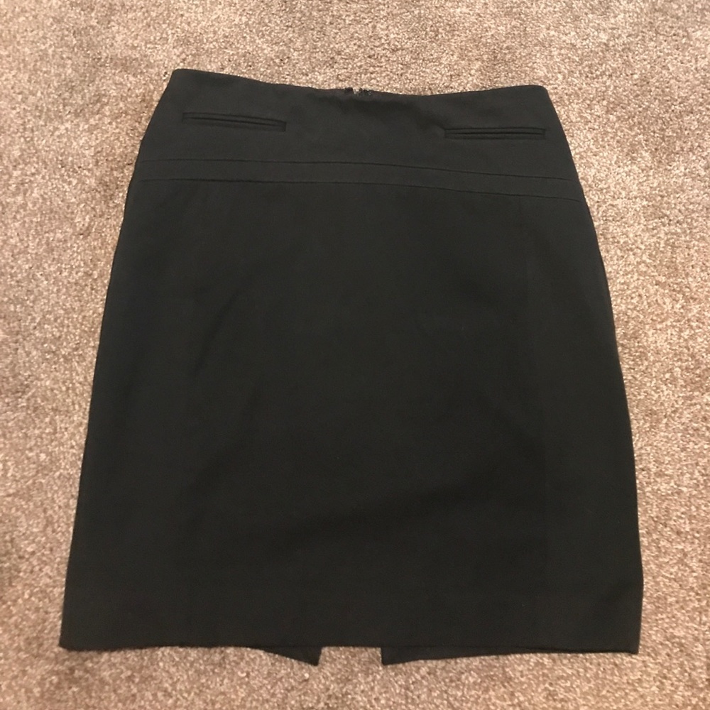 Express Black work skirt