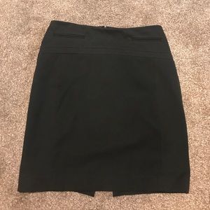 Express Black work skirt