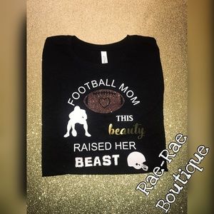 Football mom T shirt
