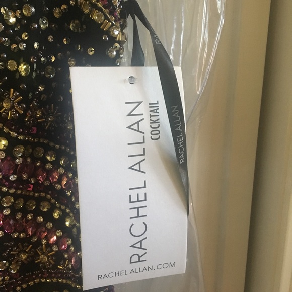 BRAND NEW RACHEL ALLAN COCKTAIL DRESS SIZE 6 - Picture 3 of 8