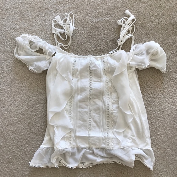 White House Black Market Tops - White House Black Market Cold Shoulder Top