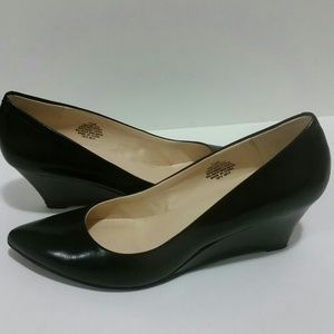 Nine West Black Wedges