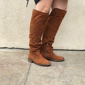 Knee high boots