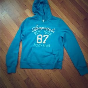 Blue Aeropostale Hoodie