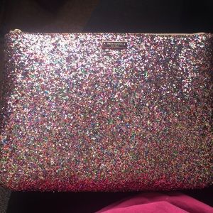 Kate Spade top zip hitter clutch
