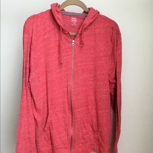 Men's light weight hoody zip up
