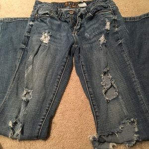 Alloy distressed jeans