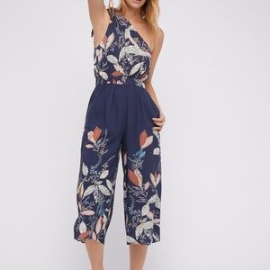 Free People Romper one shoulder