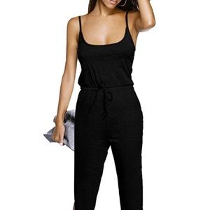 Easy Breezy Black Romper