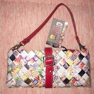 Small purse. Arm candy clutch