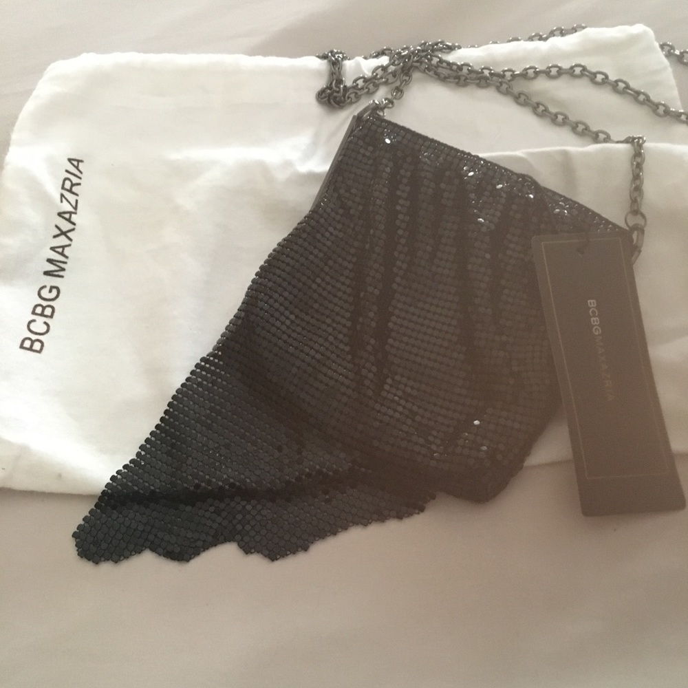 BCBGMAXAZRIA fancy black Crossbody purse
