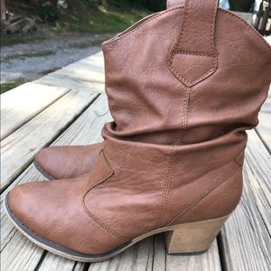 Brown boots