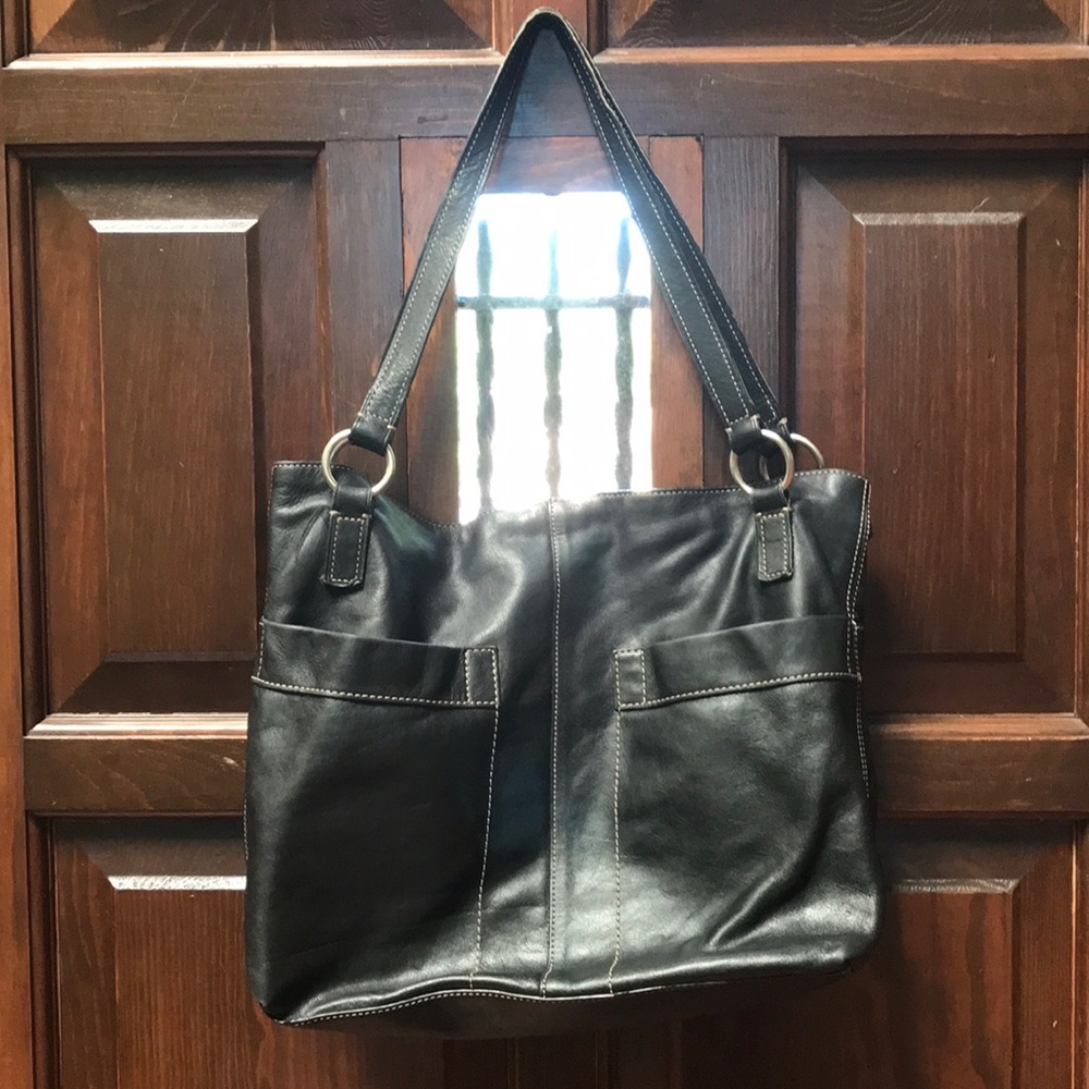 Black Fossil Purse