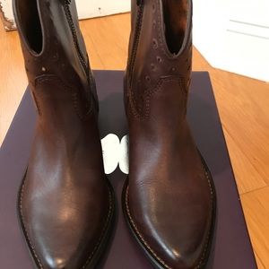 Lucky Brand Cowboy Boots Size 5.5