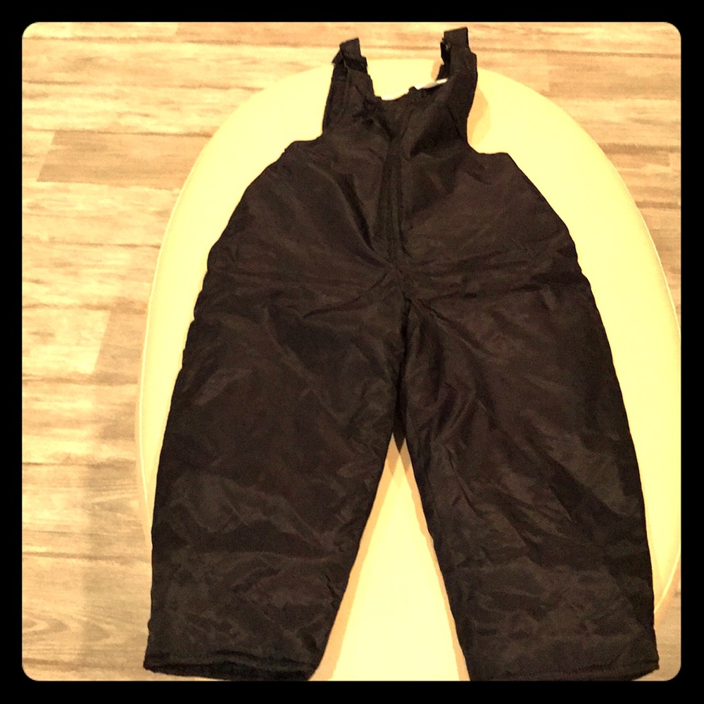 Kids 4t SNOW PANTS  bib top adjustable straps