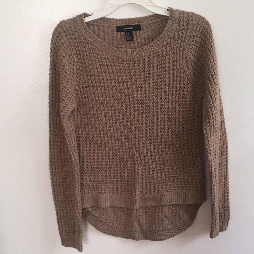 FOREVER 21 Brown Sweater
