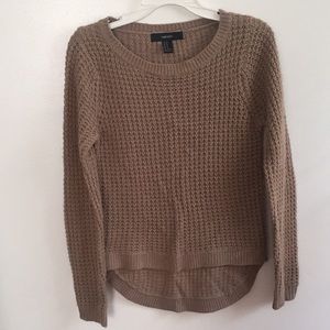 FOREVER 21 Brown Sweater