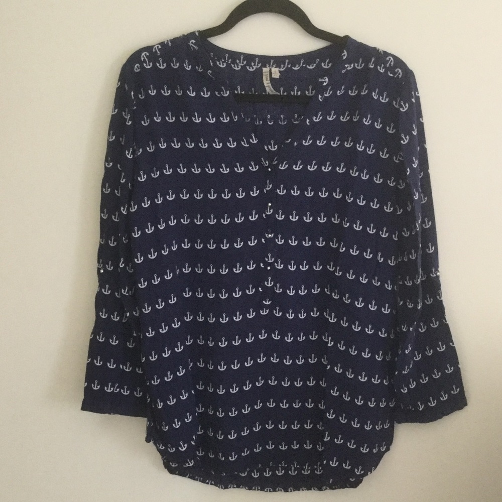 Navy Top